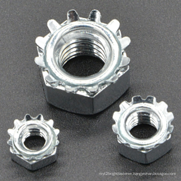 Carbon Steel K-Type Lock Nut with Different Size (CZ093)